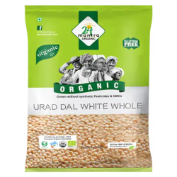 24 Mantra Organic White Whole Urad 500 g